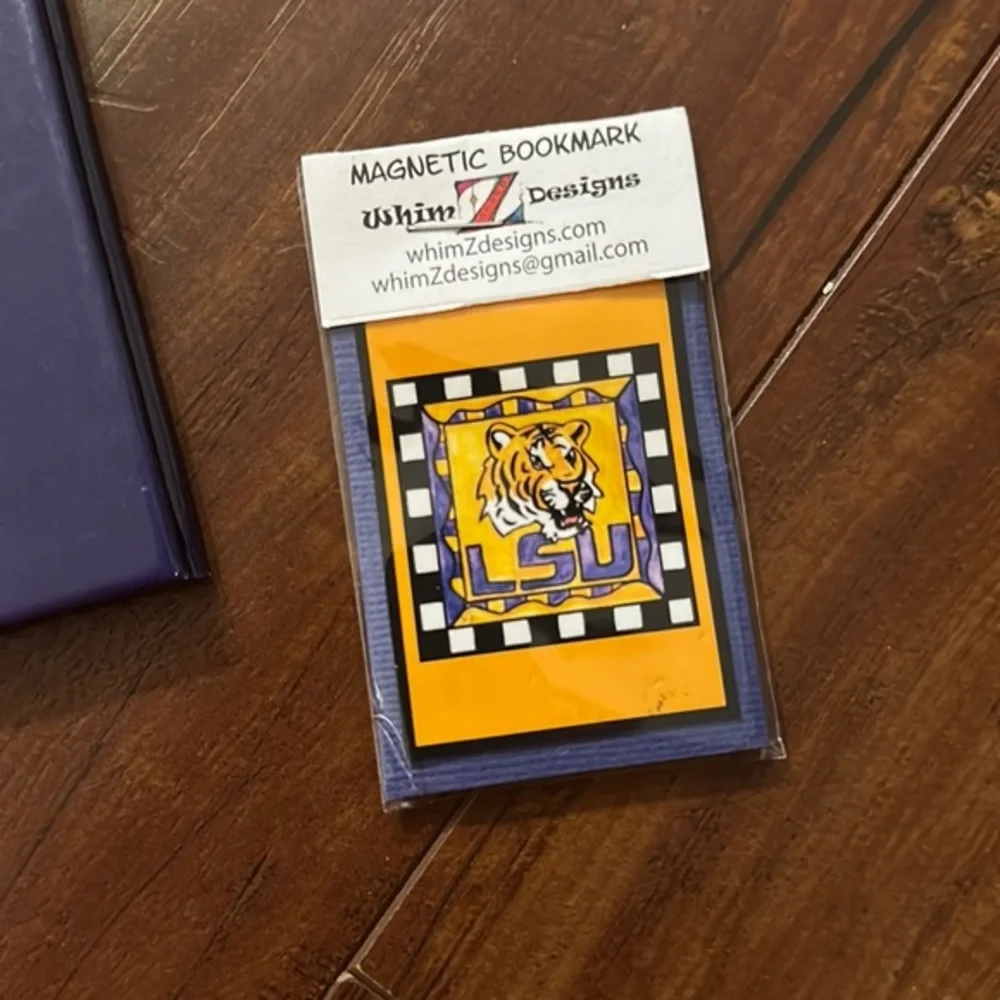 Find Mike the Tiger LSU Look & Find Book + WhimZDesigns Magnetic Bookmark